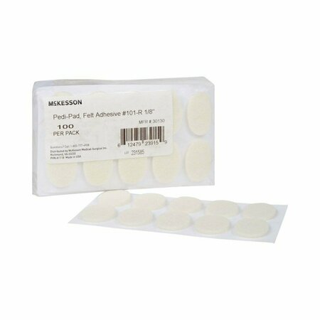 MCKESSON PEDI-PAD Protective Pad, Size 101 - Regular, 2000PK 30130